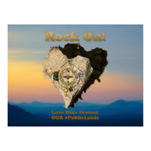 ROCK ON! Liefde Wandel Bescherm Onze Openbare Gron