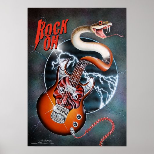 Rock On Poster (Devant)