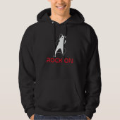 Rock On Rock and Roll Rocker Hoodie (Voorkant)