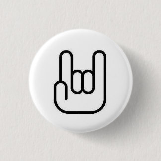 Rock On Ronde Button 3,2 Cm
