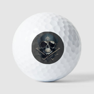 Rock on Skull T-shirt Golfballen