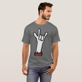 Rock on! t-shirt (Voorkant volledig)