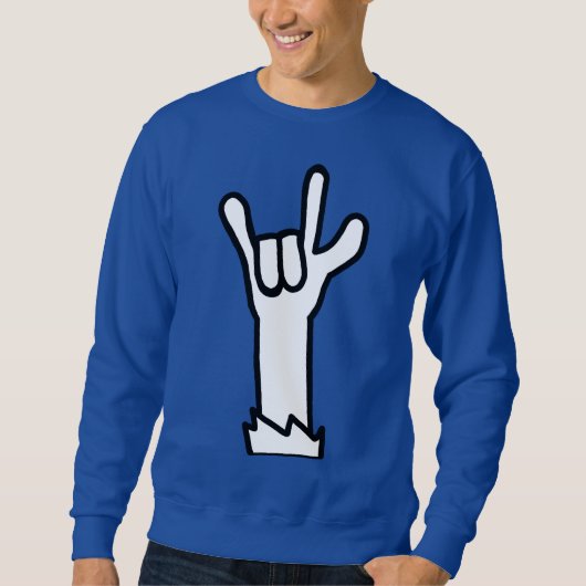 Rock on! trui (Voorkant)