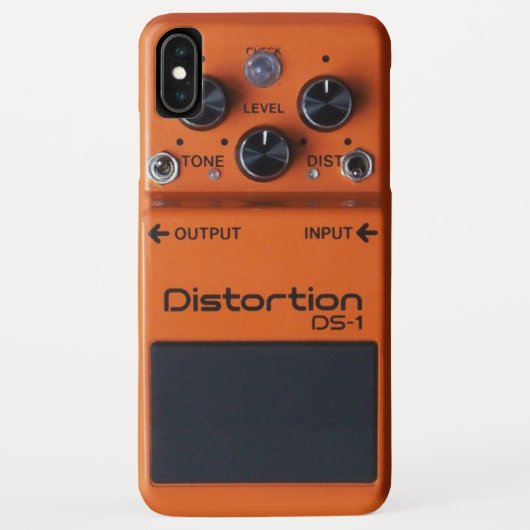 Rock Oranje Distortion Pedal Case-Mate iPhone Case (Achterkant)