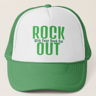 Rock out met je boek uit trucker pet