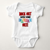 Rock Out With Your Blocks Out Romper (Voorkant)