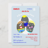 Rock Painting Community persoonlijke hashtag Kaart (Voorkant)