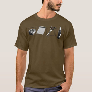 Rock Paper-schaar T-shirt