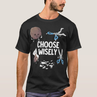 Rock Paper Scissors Choose T-shirt