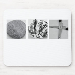 Rock Paper Scissors Mousepad Muismat