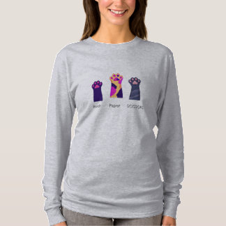 Rock Paper Scissors Pootafdruk T-shirt | Grappig s