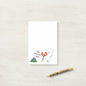 Rock, Paper, Scissors Post-it® Notes (Op bureau)