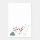 Rock, Paper, Scissors Post-it® Notes (Voorkant)