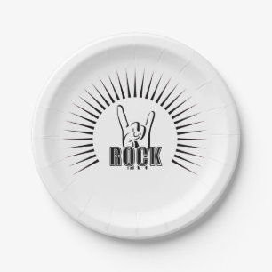 Rock Papieren Bordje
