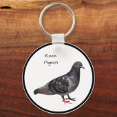 Rock Pigeon Sleutelhanger (Voorkant)