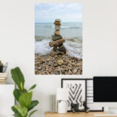 Rock Pillar Monument - Mackinac Island, Michigan Poster (Thuiskantoor)