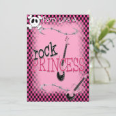 Rock Princess - Invitation (Debout devant)