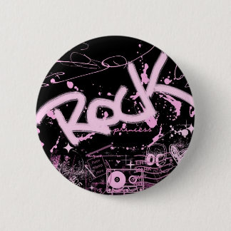 Rock Princess Ronde Button 5,7 Cm