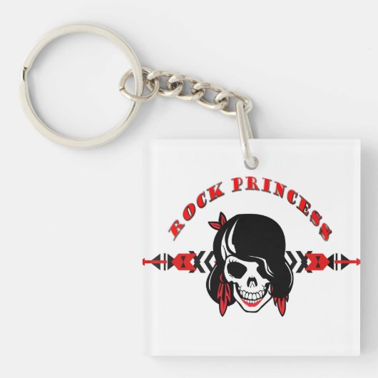 Rock Princess Sleutelhanger (voorkant)