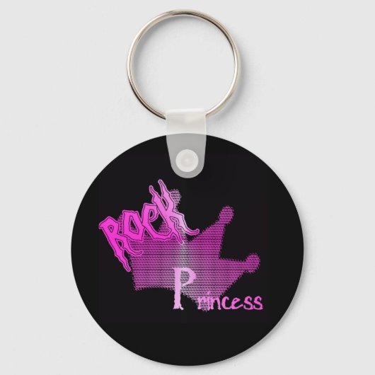 Rock Princess - Sleutelhanger (Voorkant)