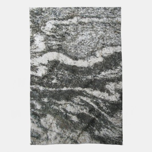 Rock Rock met Grey Geology Cat Pattern Theedoek (Verticaal)
