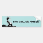 Rock & Roll Bumpersticker (Voorkant)