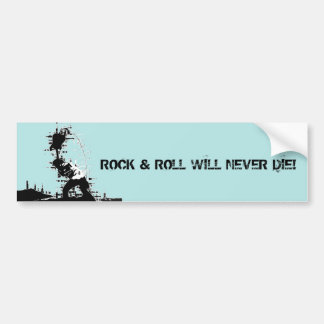Rock & Roll Bumpersticker