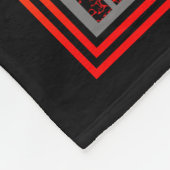 Rock & Roll Fleece Deken (Hoek)