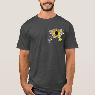 Rock & Roll Gecko klein front logo mannen t-shirt