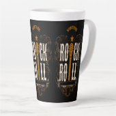  Rock & Roll Gold Latte Mok (Rechterhoek)