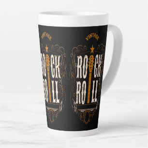 Rock & Roll Gold Latte Mok