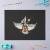 Rock & Roll Guitar Wings Music Tissuepapier (Craft)