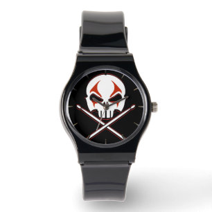 Rock & Roll-horloge voor heavy metal-drummer polsh Horloge