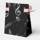 Rock & Roll Juke Box Retro Tent Favor Box Bedankdoosjes (Achterkant)