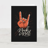 Rock & roll kaart (Voorkant)