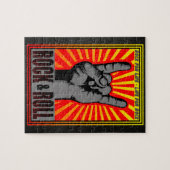 Rock & Roll Legpuzzel (Horizontaal)