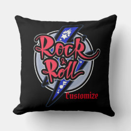 Rock & Roll Lightning Kussen