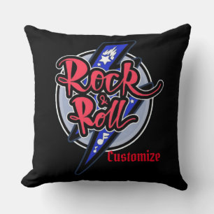 Rock & Roll Lightning Kussen