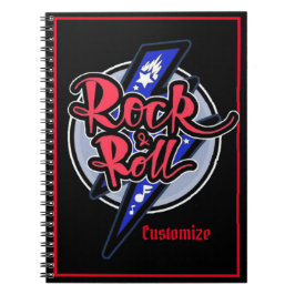 Rock & Roll Lightning Notitieboek