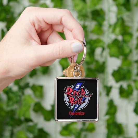 Rock & Roll Lightning Sleutelhanger (Hand)