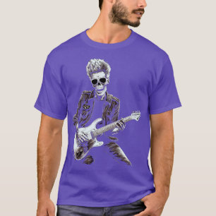 Rock Roll Music Concert Festival Skelet Hallowee T-shirt