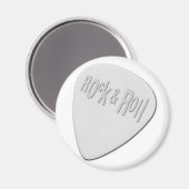 Rock & Roll Pick Magnet Magneet (Voorkant / Achterkant)