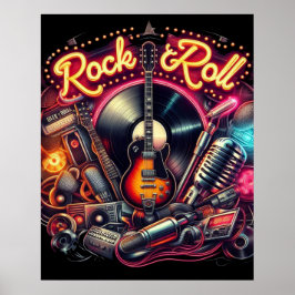 Rock & Roll Poster