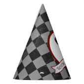 Rock & Roll Retro Microphone Rockabilly Paper Feesthoedjes (Links)