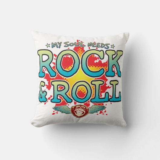Rock & Roll Soul Kussen (Voorkant)