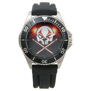 Rock & Roll Watch Heavy Metal Drummer Wrist Watch Horloge