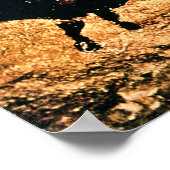 Rock-schilderij van bison, c.17000 BC Poster (Hoek)