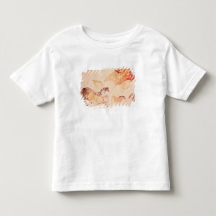 Rock-schilderij van paarden, c.17000 BC Kinder Shirts