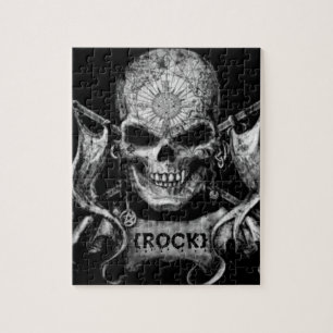 Rock Skull Legpuzzel