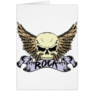 Rock Skull met Wings